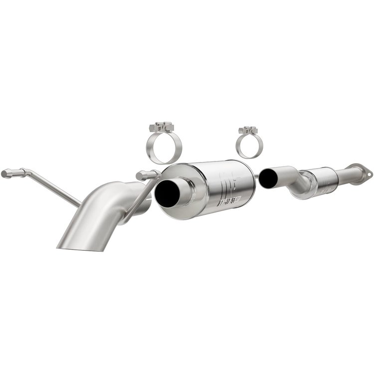 Pro Series Off-Road Cat-Back Exhaust System 2013-15 Tacoma 4.0L V6 (Crew Cab, 73.5" Bed)