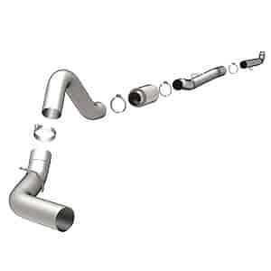 Pro Series Turbo-Back Exhaust System 2006-07 Silverado/Sierra 2500HD/3500 6.6L V8 Diesel