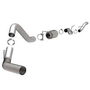 Pro Series Cat-Back Exhaust System 2006-2007 Silverado/Sierra 2500HD/3500 Diesel