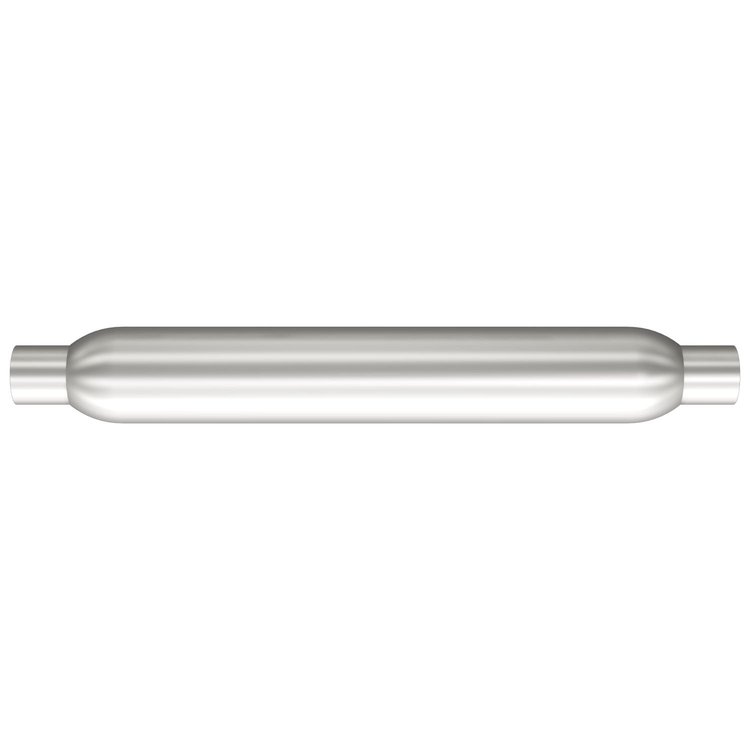 18145 Round Glasspack Performance Exhaust Muffler