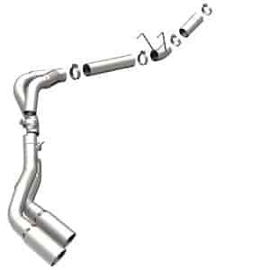 Aluminized Pro Filter-Back Exhaust System 2011-12 Dodge Ram 2500/3500 6.7L Diesel