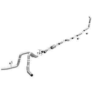 Aluminized Pro Turbo-Back Exhaust System 2005-07 Ford F-250/F-350 Super Duty 7.3L Diesel