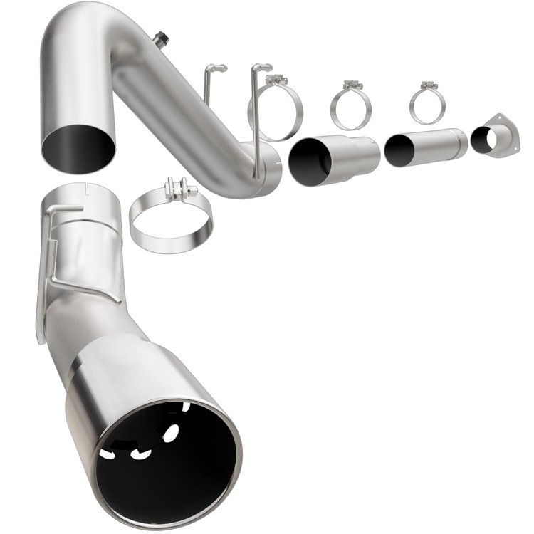Aluminized Pro Filter-Back Exhaust System 2015 F-250/F-350/F-450 Super Duty 6.7L Diesel