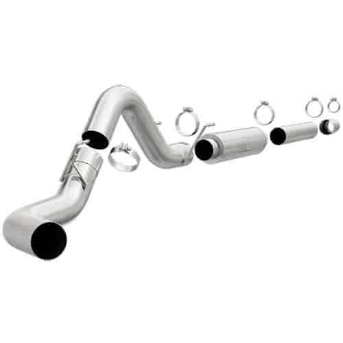 Aluminized Pro Series Cat-Back Exhaust System 2004-07 Dodge Ram 2500/3500 5.9L for Cummins
