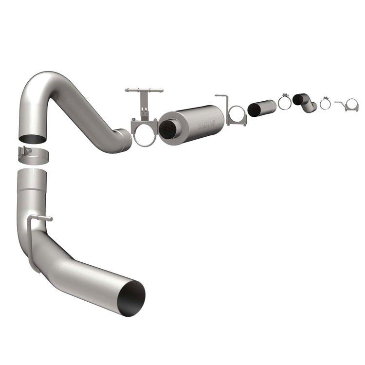 Aluminized Pro Cat-Back Exhaust System 1999-2007 Ford F-250/F-350 Super Duty 7.3L/6.0L Diesel