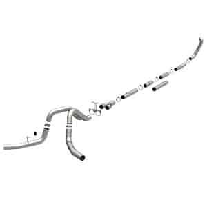 Aluminized Turbo-Back Custom Builder Pipe Kit 1999-2003 Ford F-250/F-350 Super Duty 7.3L Diesel