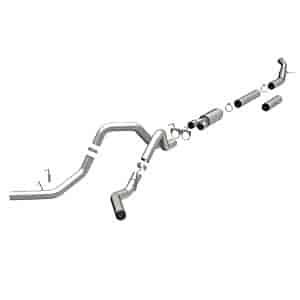 Aluminized Pro Turbo-Back Exhaust System 2004.5-2007 Dodge Ram 2500/3500 5.9L Diesel