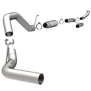 Aluminized Pro Turbo-Back Exhaust System 2004.5-2007 Dodge Ram 2500/3500 5.9L Diesel