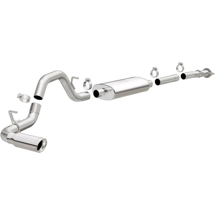 MF Series Cat-Back Exhaust System 2015-2019 Colorado/Canyon 2.5L/3.6L (Crew, 62" Bed)