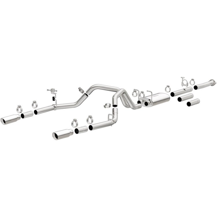 19027 Street Series Cat-Back Performance Exhaust System Fits Select Chevrolet, GMC Models
