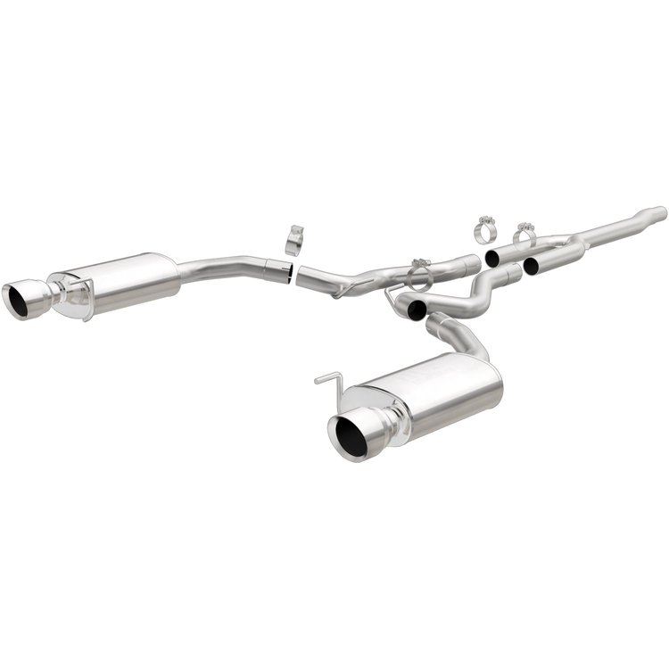 19097 Street Series Cat-Back Performance Exhaust System for 2015-2023 Ford Mustang