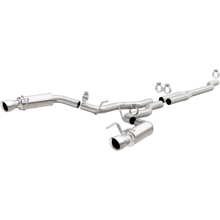 Competition Series Cat-Back Exhaust System 2015-2019 Mustang EcoBoost 2.3L L4