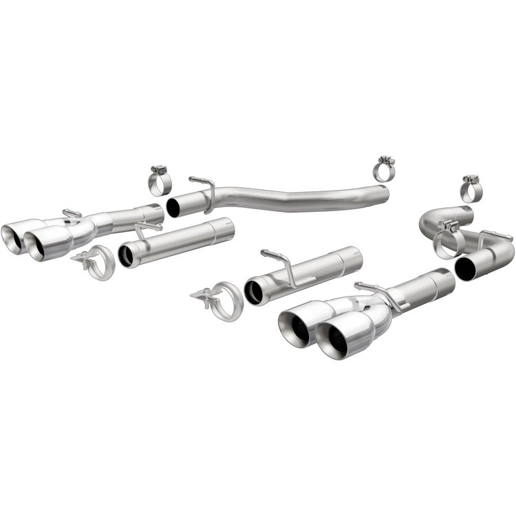 Axle-Back Exhaust System 2015-2016 Dodge Challenger R/T 5.7L Hemi V8