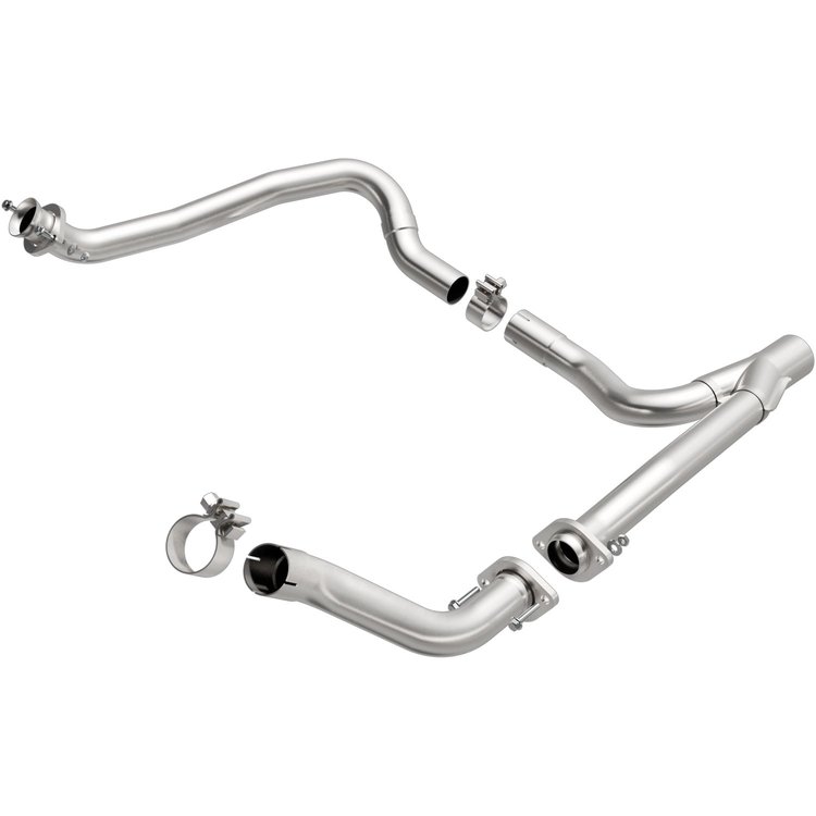 Loop-Delete Y-Pipe Assembly 2012-15 Jeep Wrangler JK 2-Door 3.6L V6