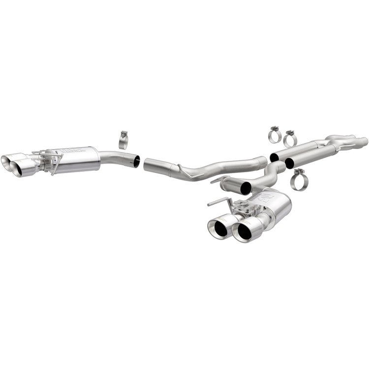 19283 Competition Series Cat-Back Performance Exhaust System for 2015-2020 Ford Mustang