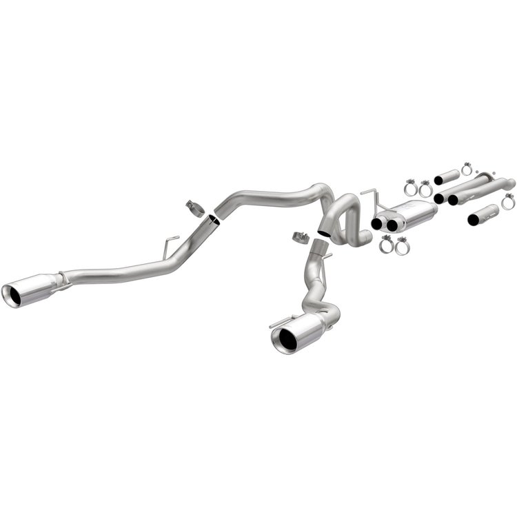 MF Series Cat-Back Exhaust System 2017-2019 Ford Raptor 3.5L V6