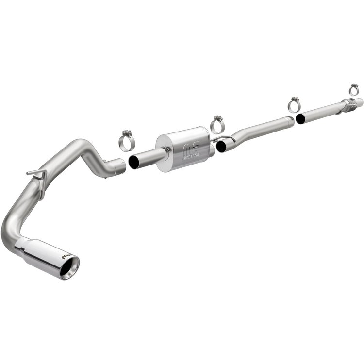MF Series Cat-Back Exhaust System 2019 Ford Ranger 2.3L L4 - Polished Tip