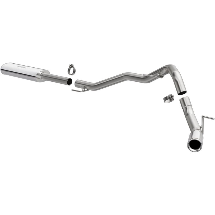 Street Series Cat-Back Exhaust System 2020 Jeep Gladiator JT Truck 4-Door 3.6L V6 - Polished