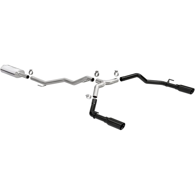 19487 Street Series Cat-Back Performance Exhaust System Fits Select Jeep Gladiator