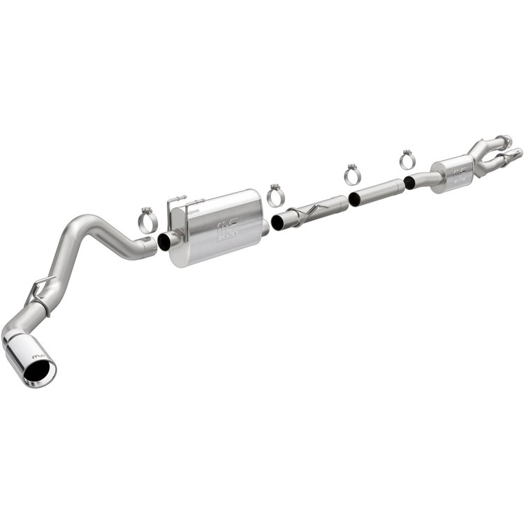 19530 Street Series Cat-Back Performance Exhaust System Fits Select Ford Models
