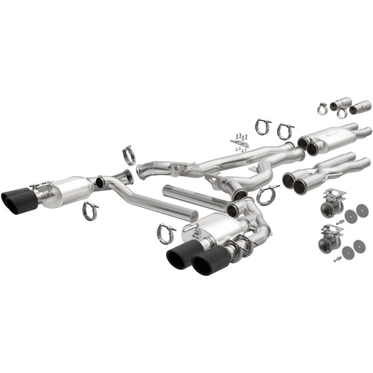 xMOD Series Cat-Back Exhaust System Fits Select Late-Model Mustang 5.0L V8