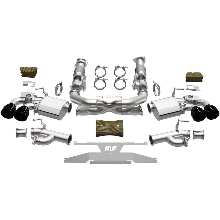 19545 xMOD Series Cat-Back Performance Exhaust System Fits Select Chevrolet Corvette