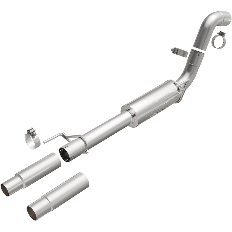 19572 Direct-Fit Performance Exhaust Muffler Replacement Kit With Muffler for 2015-2024 Ford F-150