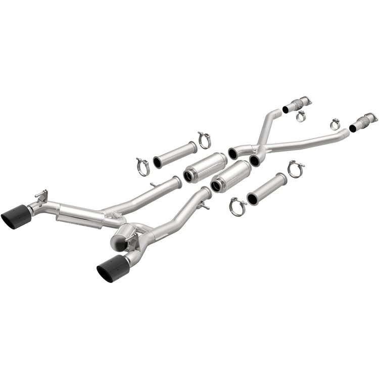 19593 xMOD Series Cat-Back Performance Exhaust System Fits Select Nissan Z