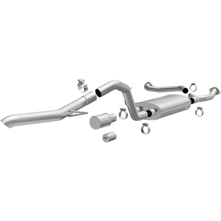 19599 Overland Series Cat-Back Performance Exhaust System Fits Select Nissan Frontier