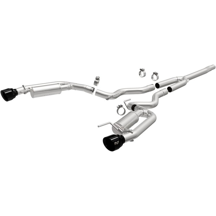 19639 Competition Series Cat-Back Performance Exhaust System Fits Select Ford Mustang