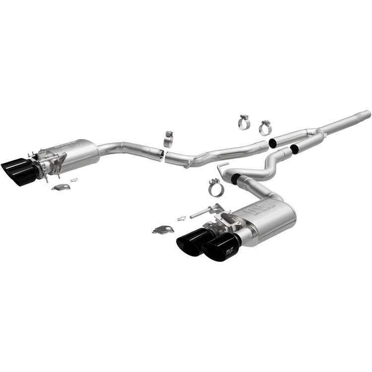 19640 Competition Series Cat-Back Performance Exhaust System Fits Select Ford Mustang
