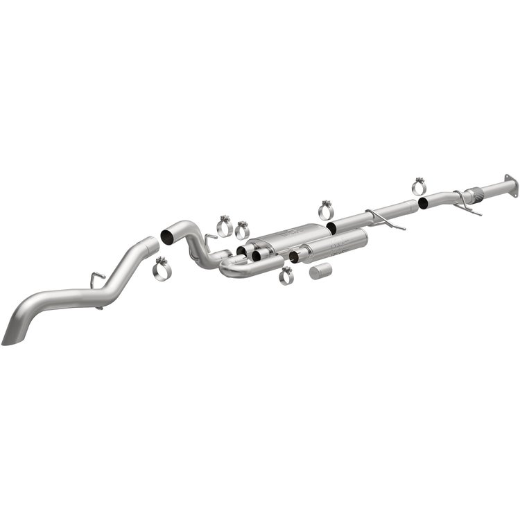 19648 Overland Series Cat-Back Performance Exhaust System Fits Select Chevrolet, GMC Models
