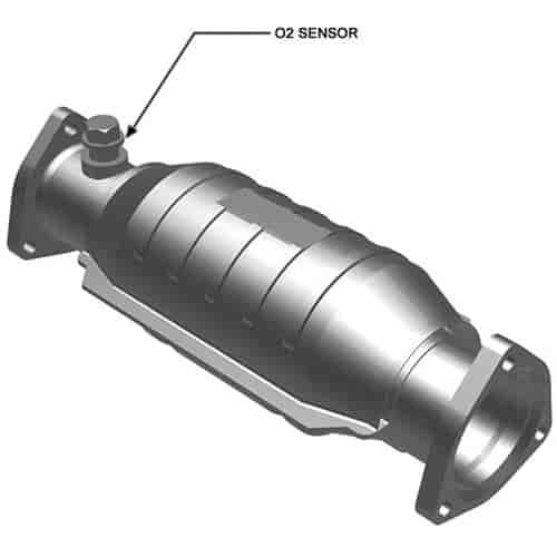 Direct-Fit Catalytic Converter 1986-88 VW Quantum 2.2L
