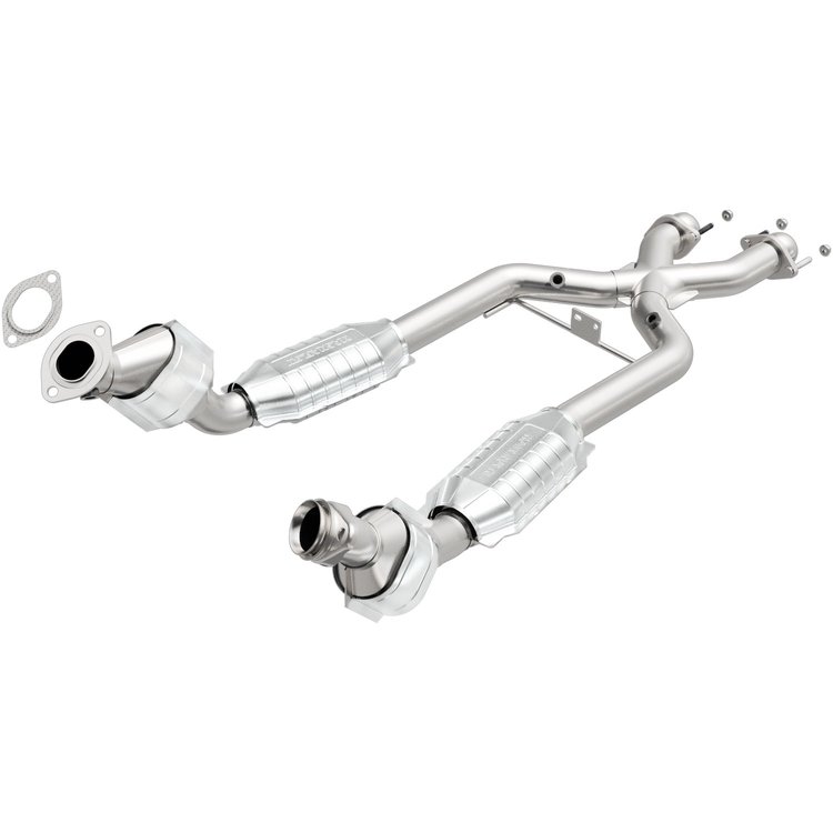1996-1998 Ford Mustang HM Grade Federal / EPA Compliant Direct-Fit Catalytic Converter