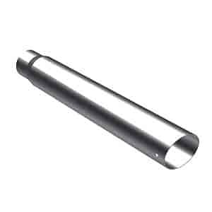 Polished Stainless Steel Exhaust Tip Inlet: 2.5" I.D.