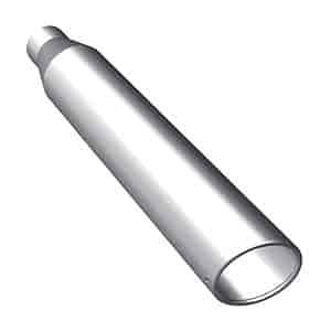Polished Stainless Steel Exhaust Tip Inlet: 2.25" I.D.