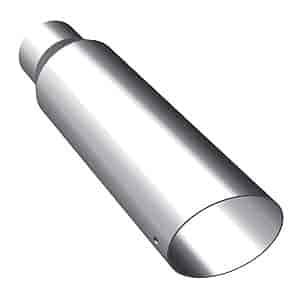 Polished Stainless Steel Exhaust Tip Inlet: 2.5" I.D.