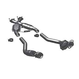 Direct Fit California Catalytic Converter H-Pipe Assembly