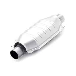 Oval Catalytic Converter 3" Inlet/Outlet Diameter