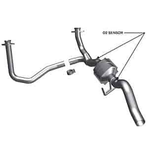 Direct-Fit Catalytic Converter 2000-01 Durango 5.9L