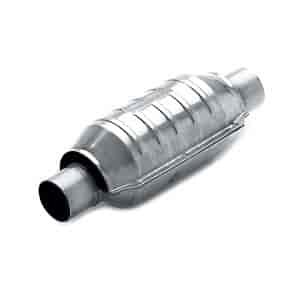 Universal California OBDII Compliant Catalytic Converter Round