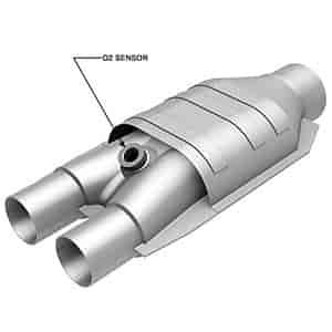 Direct-Fit Catalytic Converter 2003 Chevy Express 4.3L (Rear)