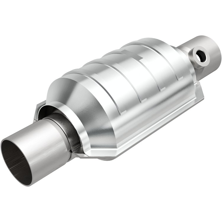 Pre OBD-II Universal Catalytic Converter Body Shape: Round, Center/Center
