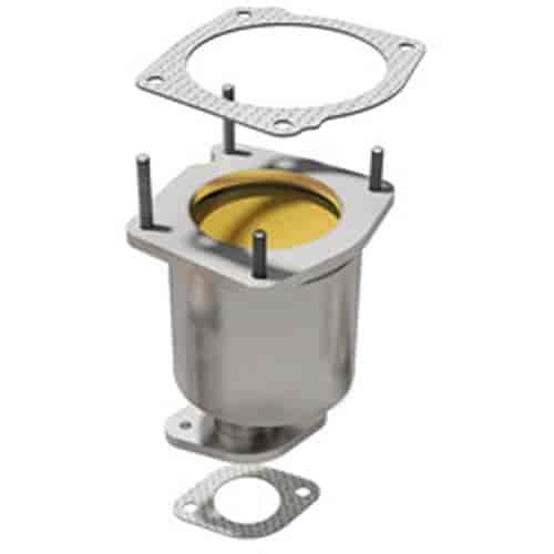 Direct Fit California Catalytic Converter 4 in. ID 2 in. OD 7.9 in. Overall Length 5 in. Width