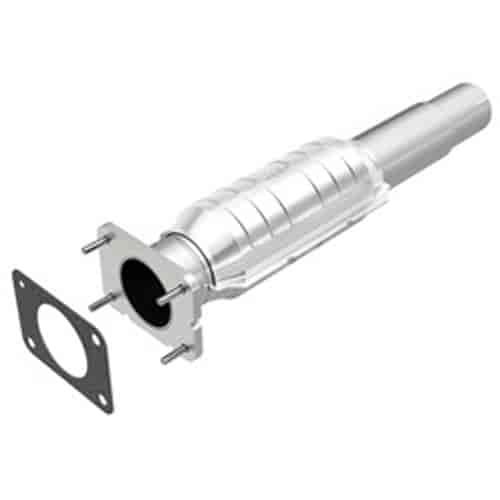 Direct Fit California Catalytic Converter 3 in. ID/OD 11 in. Length 5 in. Width 21.6 in. Overall Length