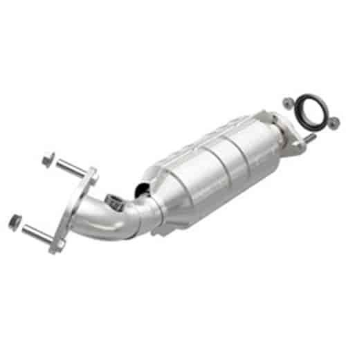 Direct Fit California Catalytic Converter 2 in. ID/OD 11 in. Length 5 in. Width 19.7 in. Overall Length