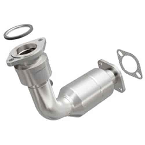 Direct Fit California Catalytic Converter 2.25 in. ID/OD 8 in. Length 5 in. Width 17.6 in. Overall Length