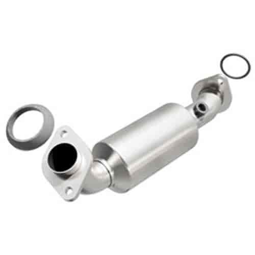 Direct Fit California Catalytic Converter 2 in. ID/OD 9 in. Length 4 in. Width 17 in. Overall Length