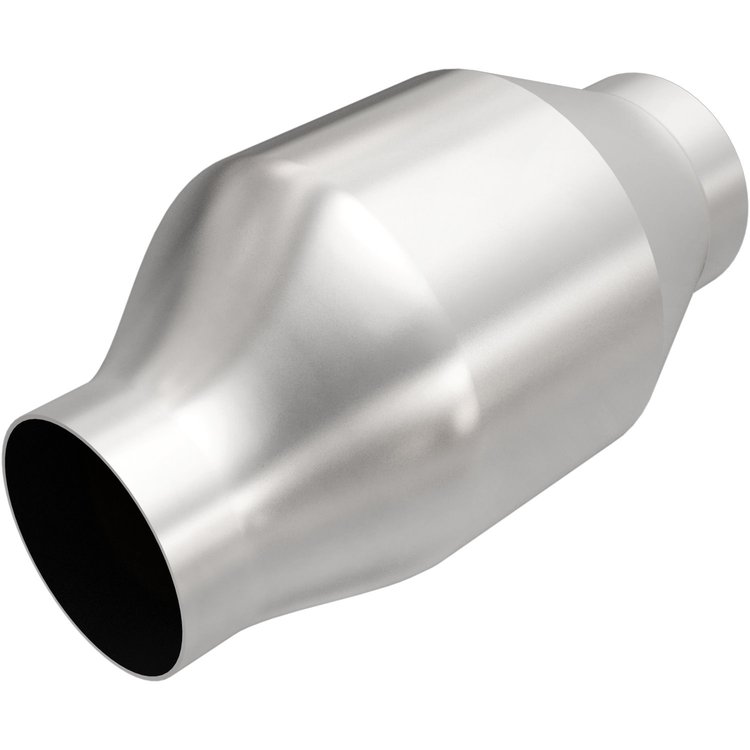 Universal Diesel Spun Catalytic Converter Inlet: Offset 4"
