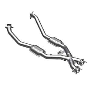 Tru-X Pipe with Converters 1996-98 Mustang Cobra